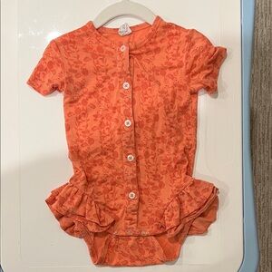 Kate Quinn Floral Ruffle Leg Outfit